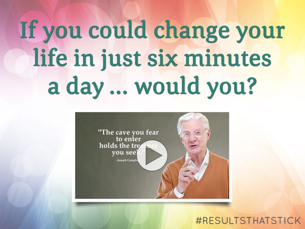 If you could change your life in just six minutes a day... would you?